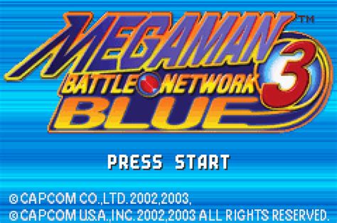 Mega Man Battle Network 3: Blue Version – Guides and FAQs.